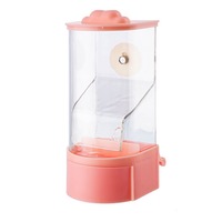Automatic Parrot Feeder Hanging Large Capacity Bird Rice Husk Separation Food Box Convenient Durable Bird Food Dispenser Outdoor