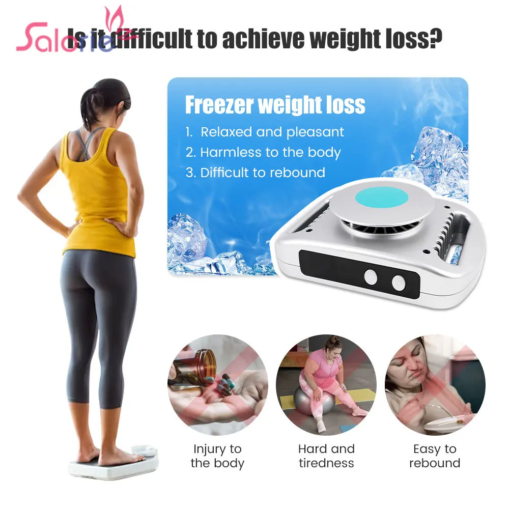 4-х типов аппарат для замораживания жира, растворяющий жир, холодная терапия, массажер для похудения, потеря веса, липо, анти-бесплатный криолиполиз от целлюлита