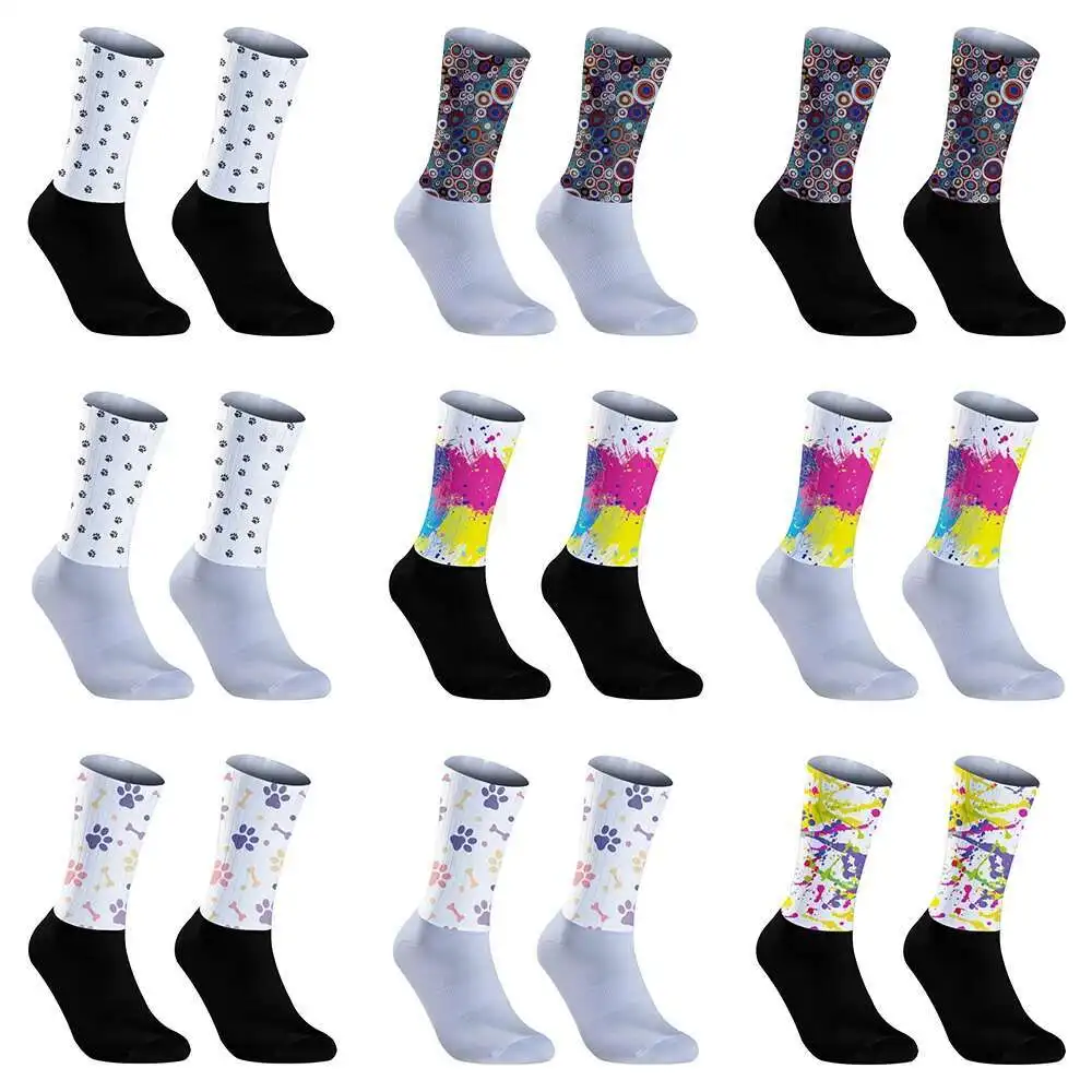 

Summer Cool Breathable Silicone Non-slip Socks 2024 New Cycling Aero Sports Bike Socks