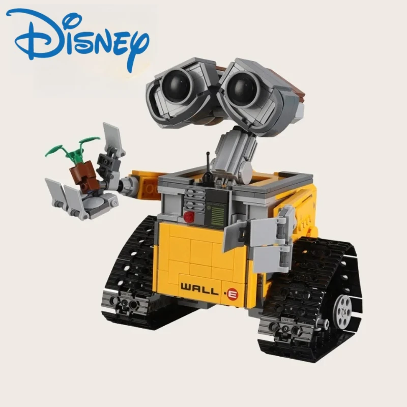 

Disney 687 шт. креативный настенный робот MOC, строительный блок 21303, модель «сделай сам», украшение для дома, подарочные игрушки для детей и взрослых