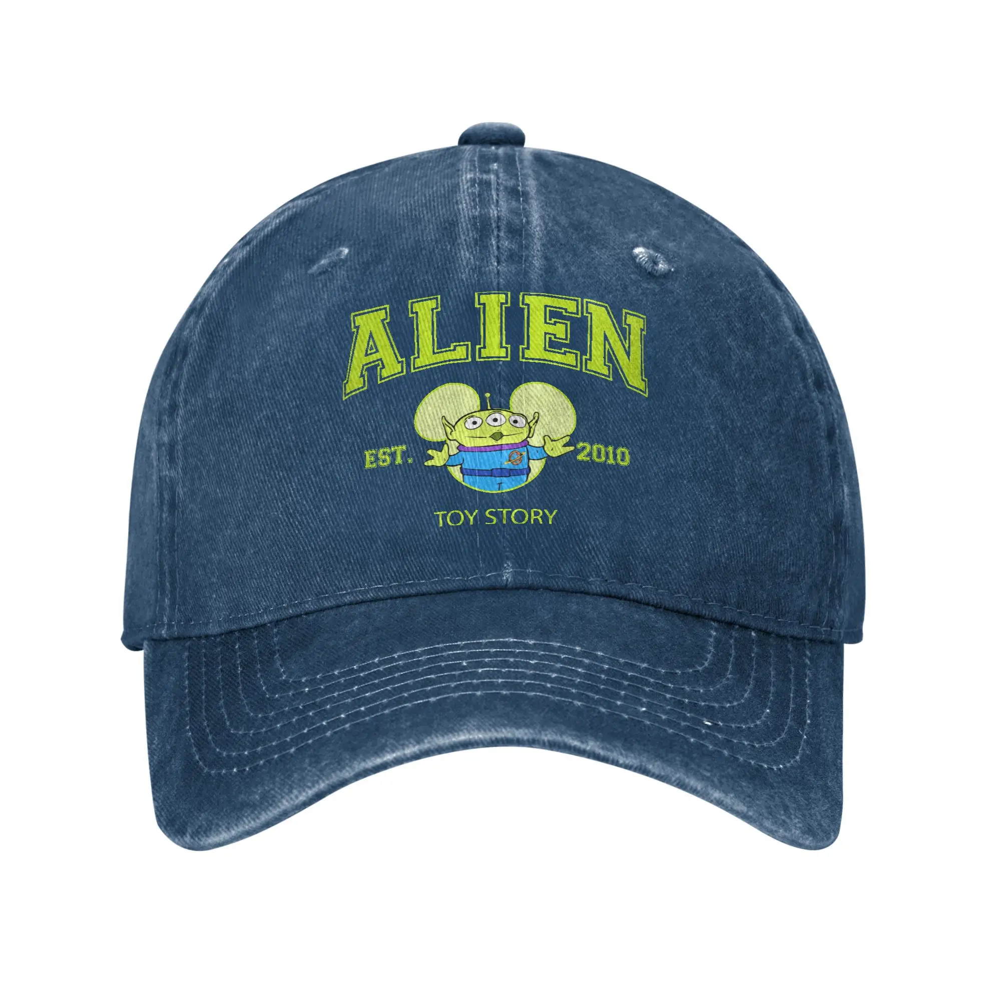 

Cartoon Toy Story Aliens Unisex Style Baseball Cap Distressed Washed Hats Cap Vintage Outdoor Activities Adjustable Headwear
