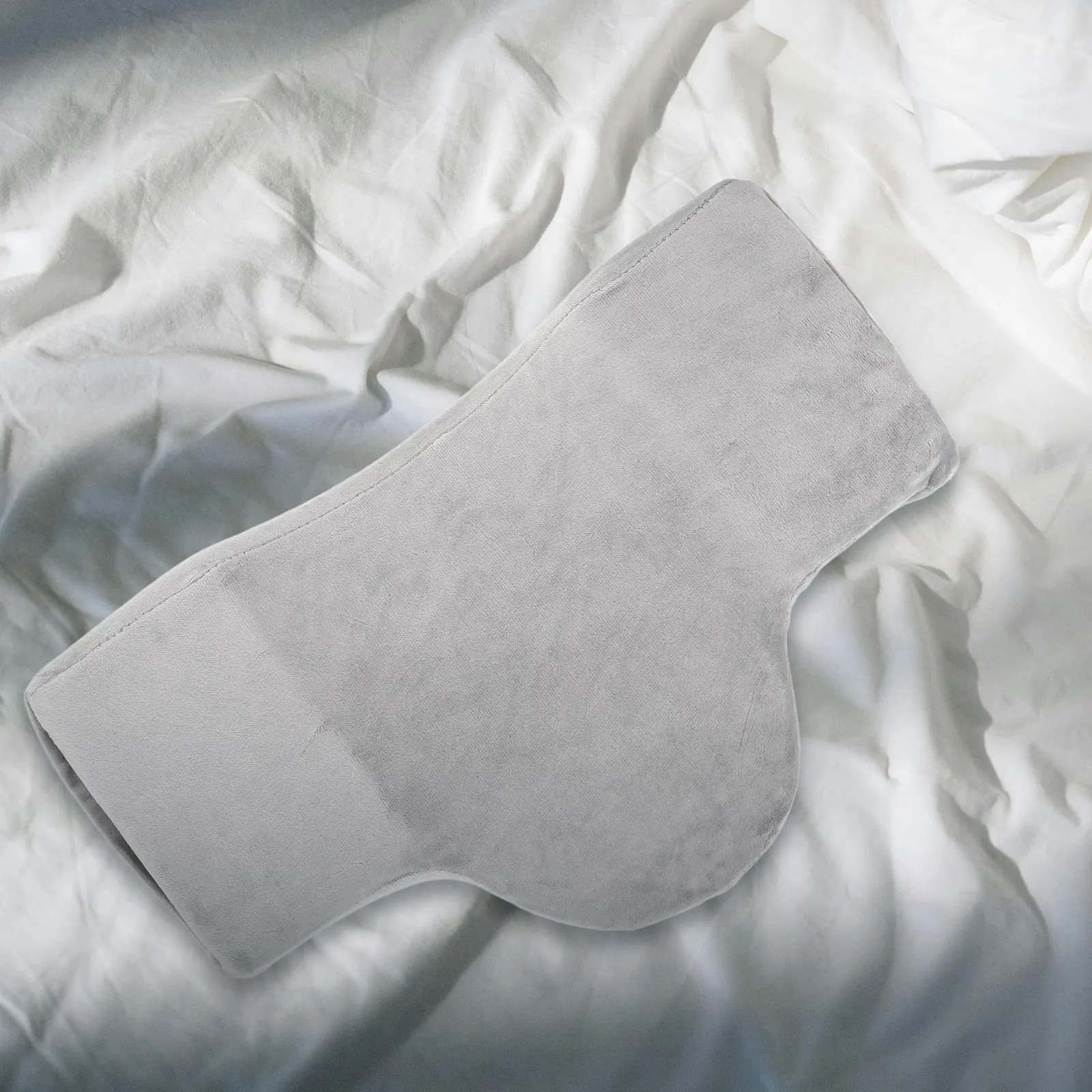 

U Shaped Neck Pillow for Lash Extension Grey Headrest Salon Chair Nail Cushion Memory Foam Non Deformable U Shape Eyelash