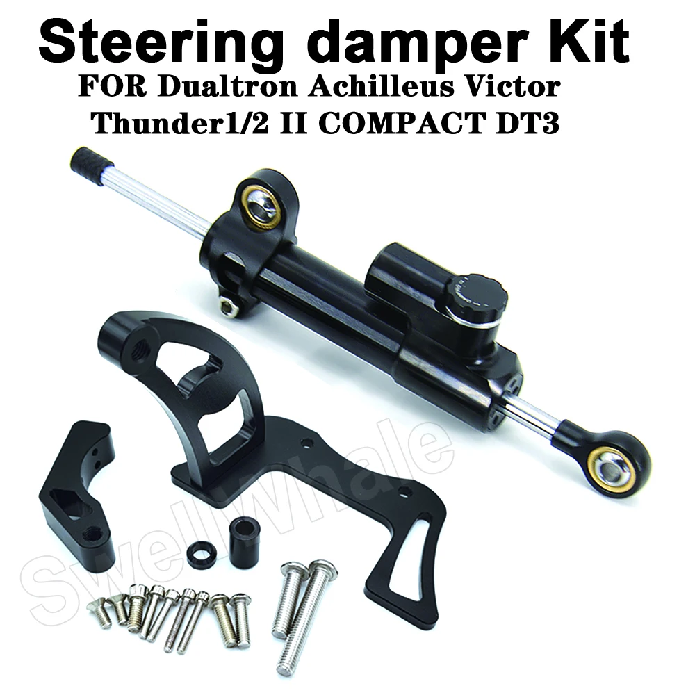 

Electric Scooter Accessories Directional Steering Stabilization Damper bracket kit For Dualtron Thunder 123 Victor Achilleus DT3
