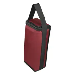 2 Bottle Wine Totes Bag Leakproof Keeps Wine Ice Cold Thermal Wine Carrier Wine Bag for Outdoor Sports Party Travel Picnic Beach