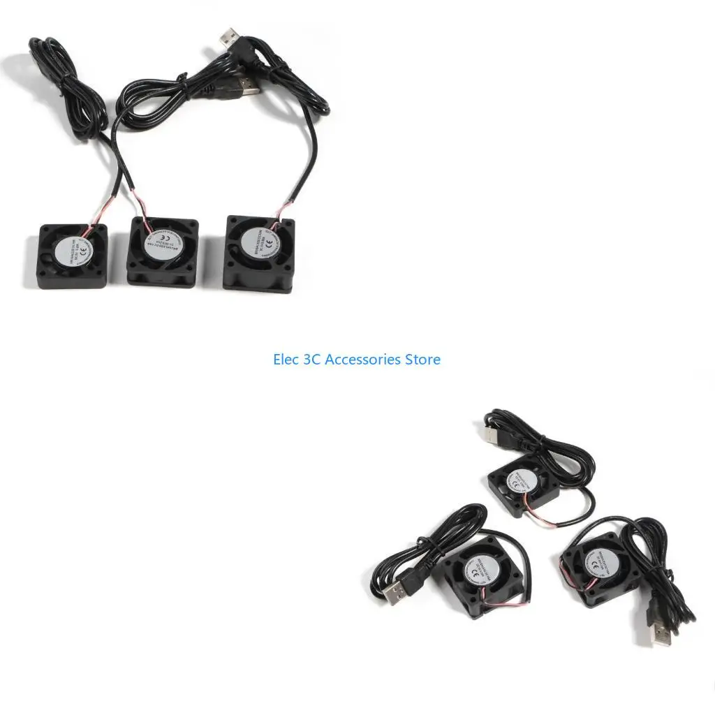 

Вентилятор Y51A DC5V, USB-разъем, тихие охлаждающие вентиляторы, радиатор для охлаждающего маршрутизатора «сделай сам», игровые