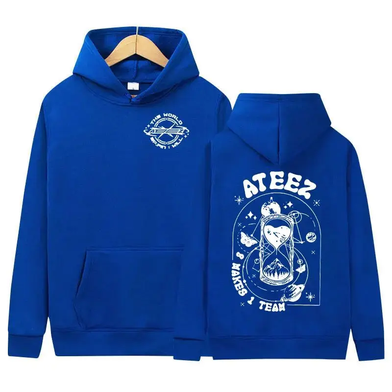 هوديي كوري كبير الحجم للرجال والنساء ، teez Fin Wjll ، ألبوم الحفلات الموسيقية ، الهيب هوب ، ملابس Kpop ، البلوز ، Y2K ، البلوز الكاجوال ،