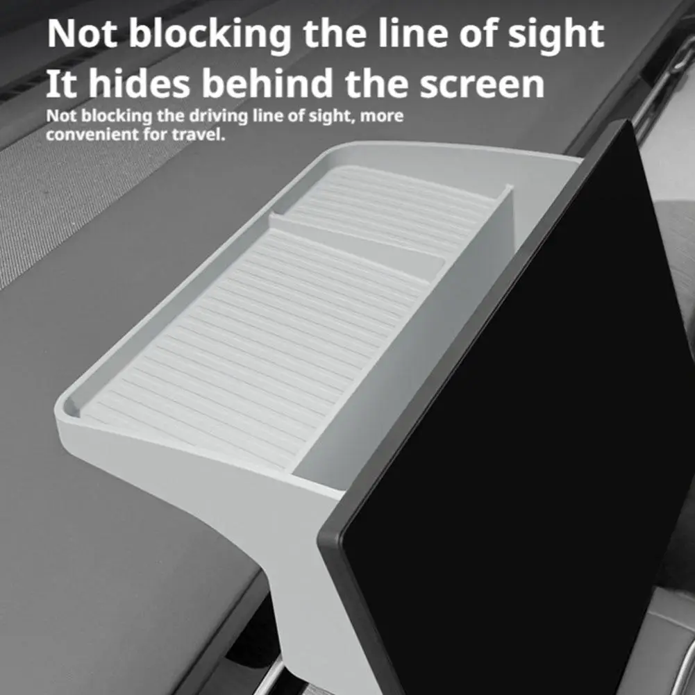 

for Xpeng G6 2025 Central Control Screen Rear Storage Accessories Dashboard Interior Box Storage Tidying Tray Car Organizer S9F6