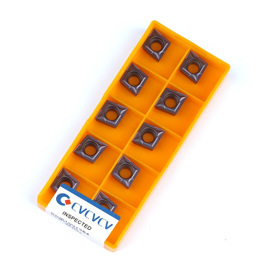 CCMT09T304 VP15TF UE6020 US735 CCMT09T308 VP15TF UE6020 US735 الداخلية مقحمة تقطيع تحول المخرطة باستخدام الحساب الآلي أداة كربيد سبائك شفرة
