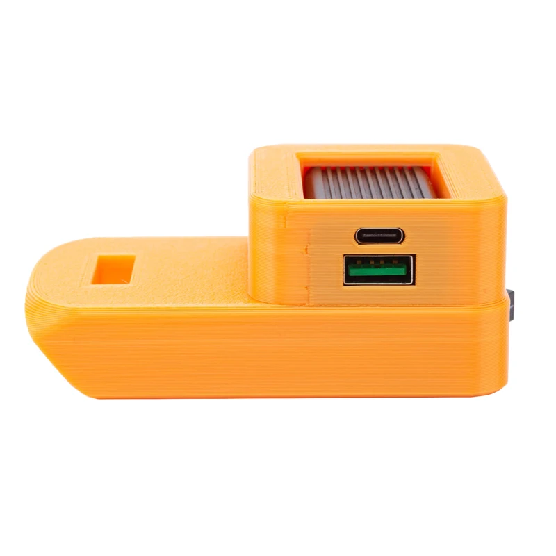 Imagem -05 - Banco de Potência Portátil para Dewalt 18 20v Max Li-ion Battery Adapter Converte para Carregamento Rápido para Laptops e Telefones Celulares