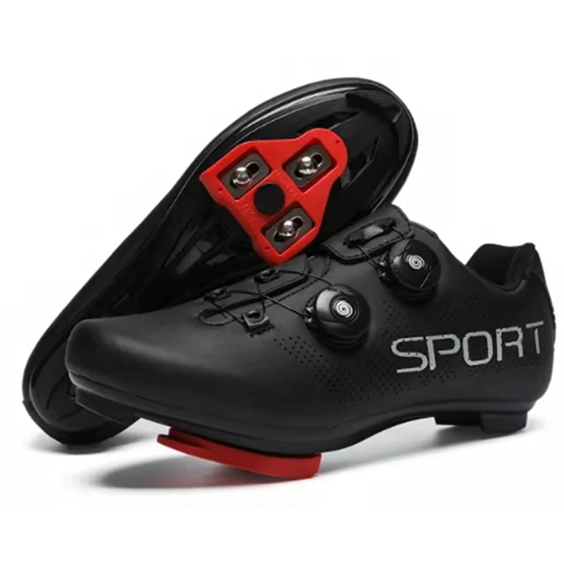 Men Road Cycling Shoes Mtb Shoes Woman Flat Mountain Bike Shoes Spd Non-Slip Spikes For Road Cycling Sneakers Off-Road Cycliing