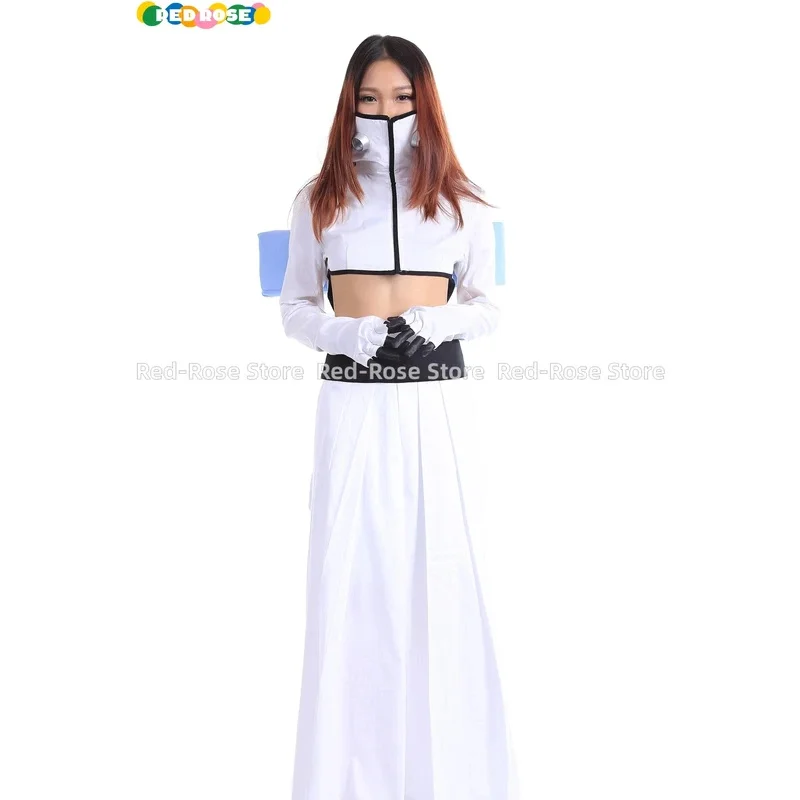 Lq3rd espada arrancar camada harribel conjunto uniforme cosplay traje festa dia das bruxas natal