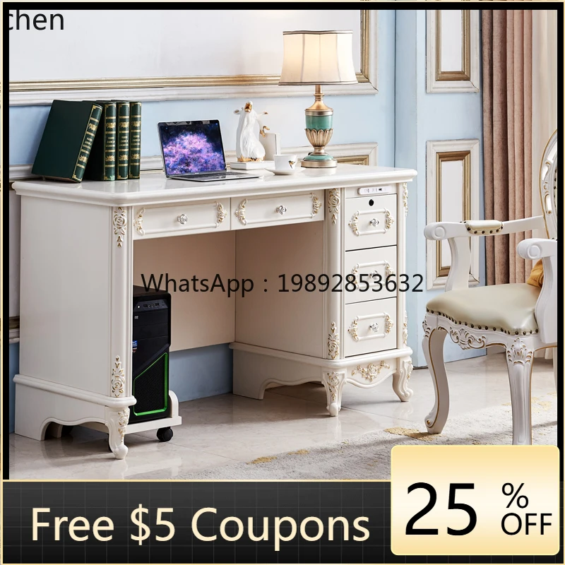 Desk Computer Home Writing Desk Solid Wood Student Desk