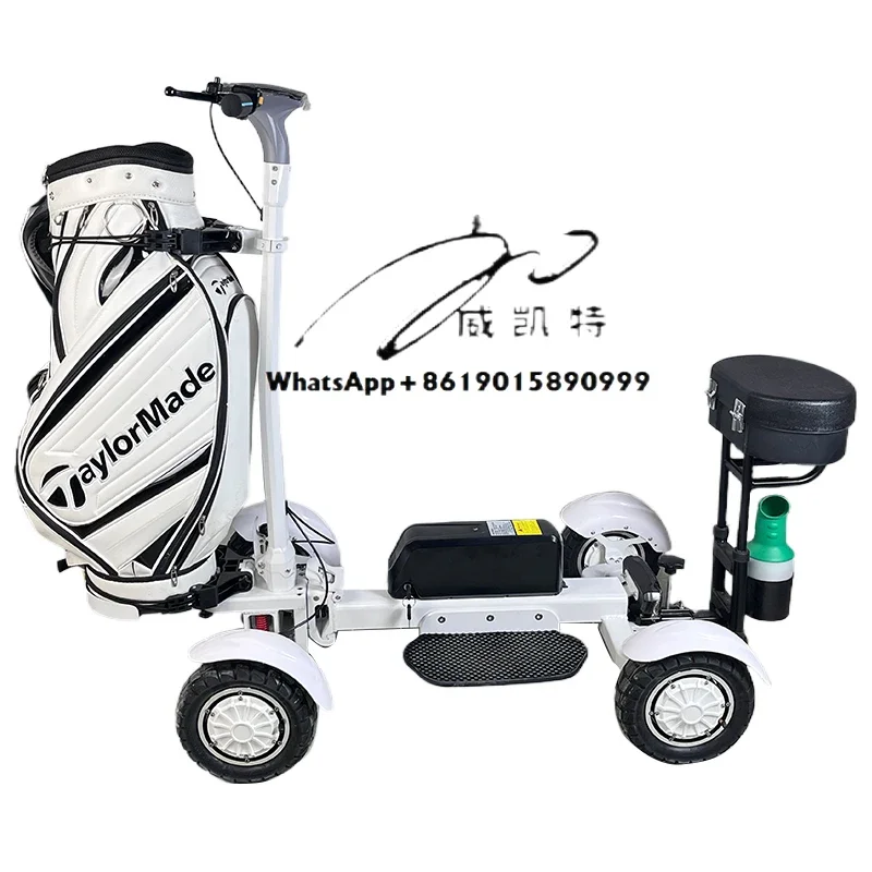 Eswing newst electric scooters golf 48V20Ah scooter golf easy folding 4 wheel electric golf scooters with seat