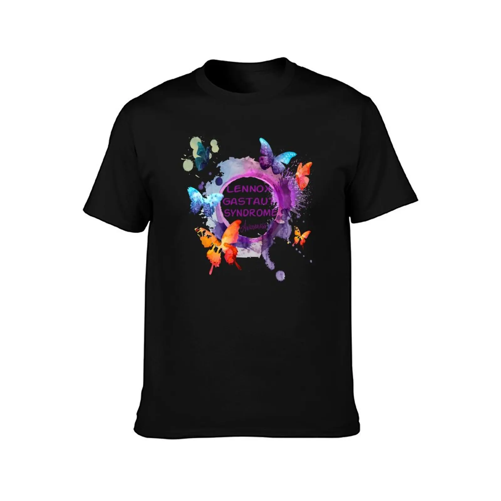 Lennox Gastaut Syndrome T-Shirt Summer Casual Cotton Tee Oversized Streetwear Tops Vintage Graphic Print Unisex Men Women