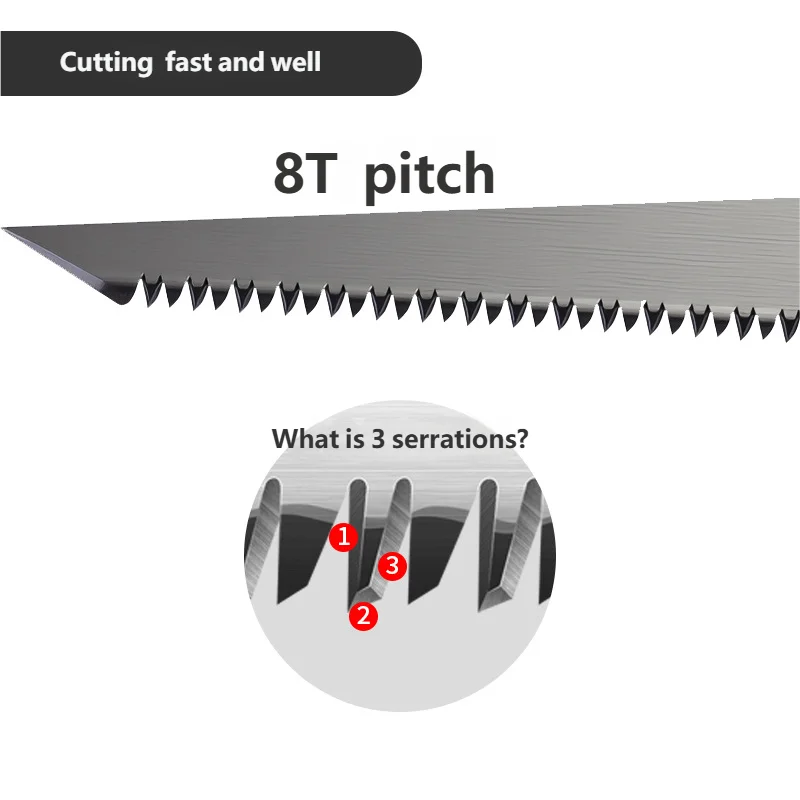 For DIY Projects Cutting Drywall Risk Reduce 6 Inch Folding Drywall Saw Steel Blade Manual Hand Saw Portable Folding Design