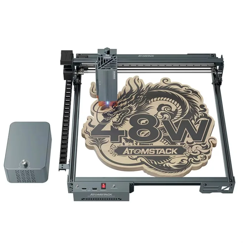 

Xiangyin 48W A40 PRO V2 With Auto Air Assist Bulk Engraving Machine For Wood Stone Metal Acrylic Leather J