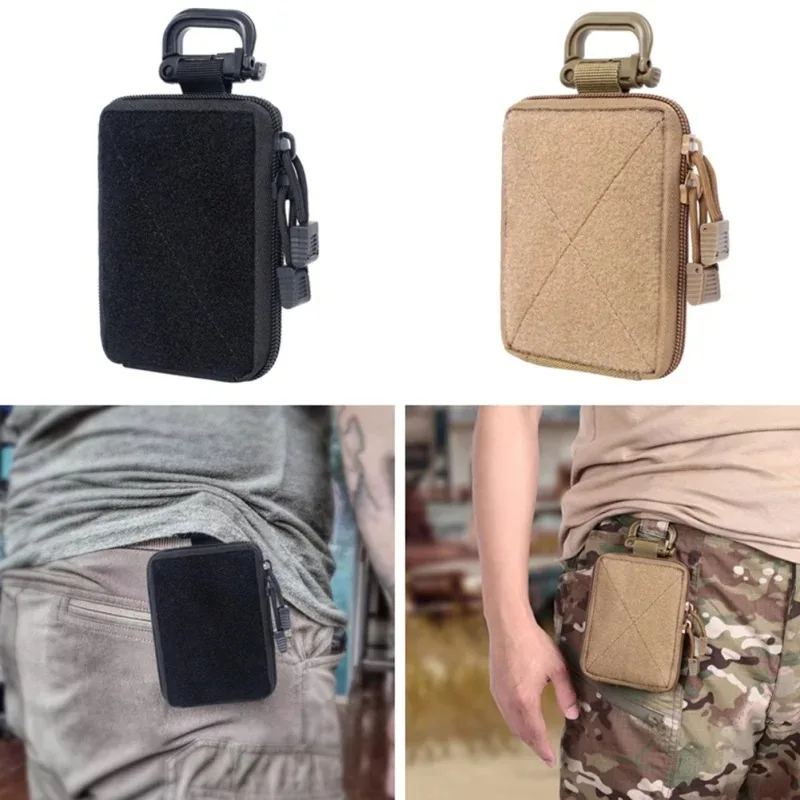 Bolsa de Ferramentas Molle EDC para Esportes ao Ar Livre, Organizador EMT, Pequena Bolsa de Bolso para Viagem, Caminhada, Camping, Caça, Acessórios, Bolsas de Cintura