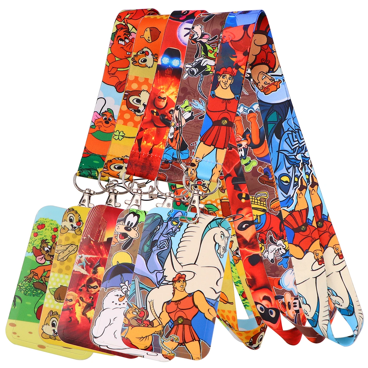 Lanière de Cou Mignonne pour Porte-Danemark ge de Dessin Animé SLaura, Porte-Clé et Carte d'Identité pour Enfant, DIY, Corde à Suspendre, Accessoires, Cadeaux, Cosplay