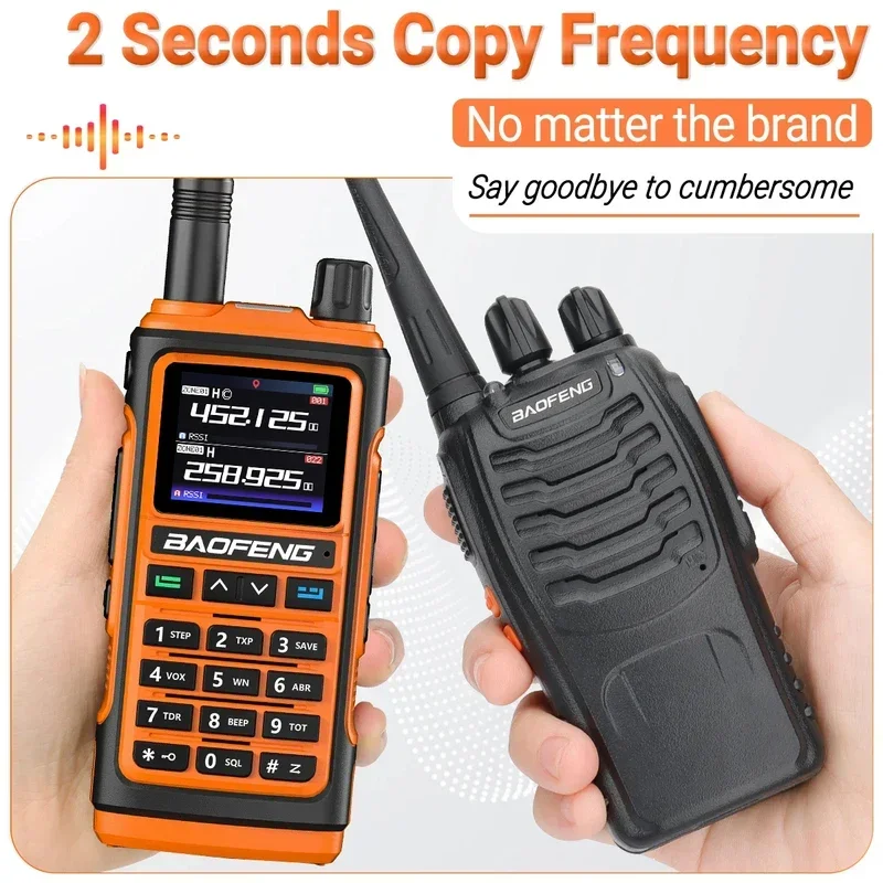 Baofeng UV-17 Air Band Walkie Talkie 999ch Noaa Full Type-C Oplader Draadloze Kopieerfrequentie Lange Afstand Uv 5r Radio
