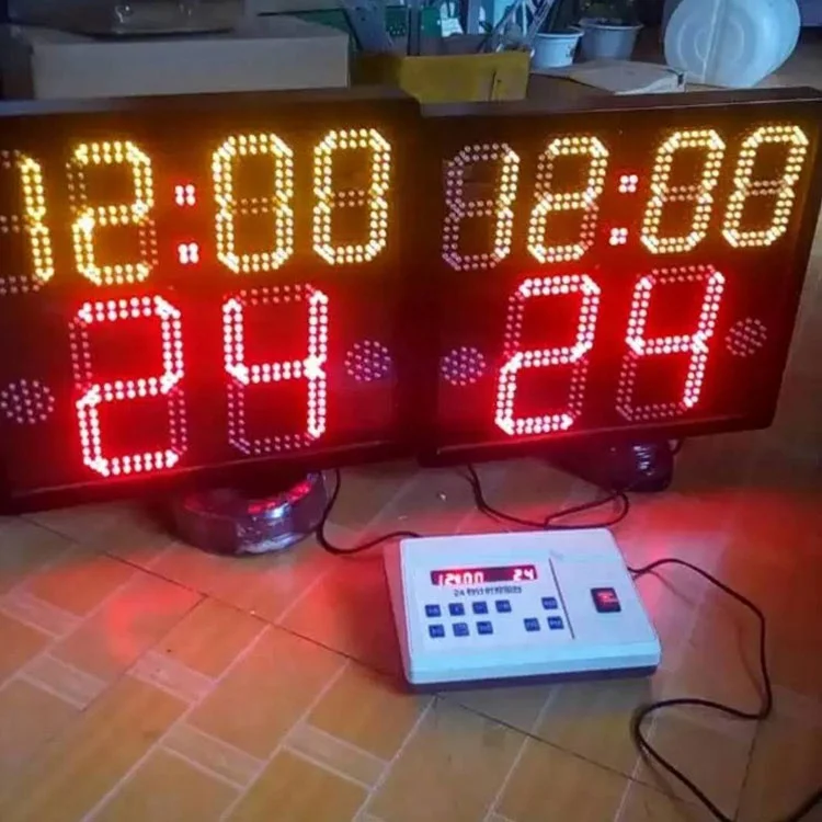Factory Price Wired Wireless Digital Basketball 24 Second Shot Clock Timer
