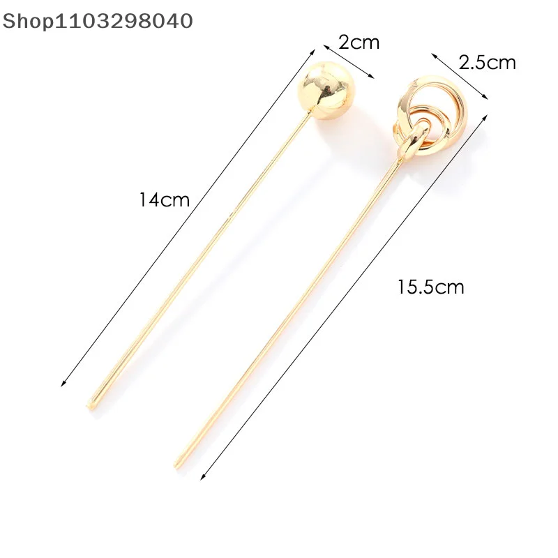 2022 Nuovo Koren Forcine Per Capelli per Le Donne Oro Forcella Disco Barrette Clip Bastoni Per Capelli Un carattere Copricapi Da Sposa Accessori Per Capelli