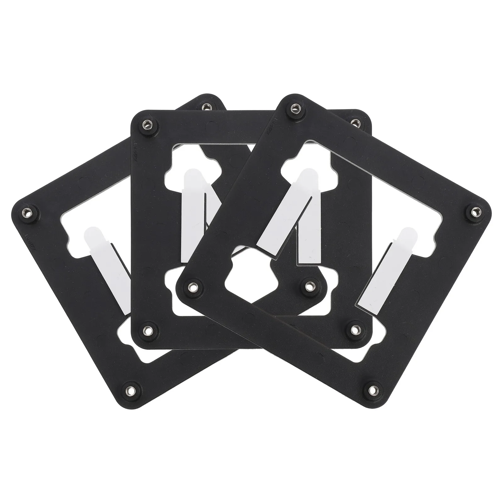 3Pcs Socket Retention Bracket Durable ABS Material Replacement Mounting Rack for 1700 CPU Radiator Motherboard Cooling Fan