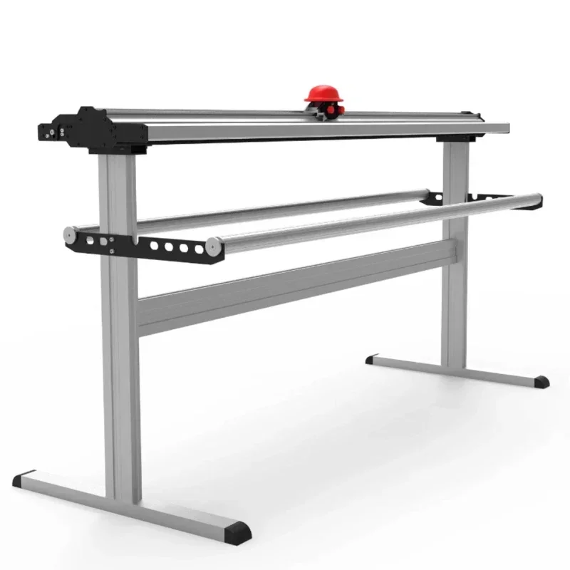 220v 전기 1.5M 절단 PVC 시트 슬리 터 기계 블레이드 수동 크로스 커팅 기계 부드러운 절개로 절단