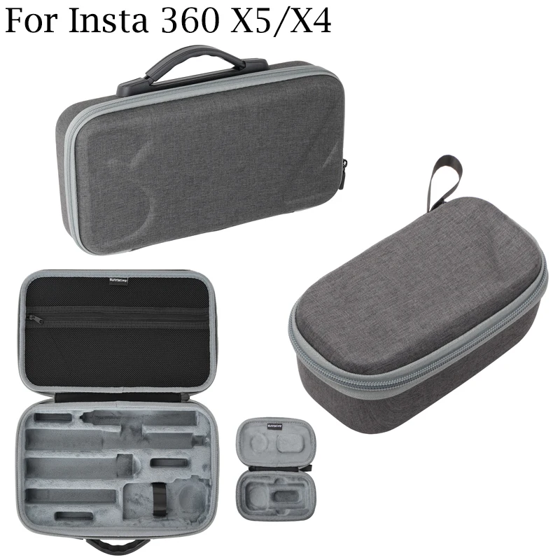 

For Insta 360 X5/X4 Carrying Case for Insta360 X5 Storage Case Box Hard Shell Bag Travel Case for Insta360 X4 Camera Accessories