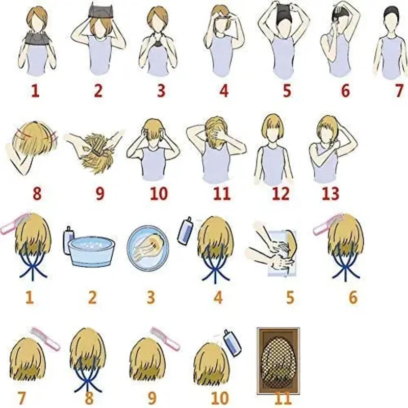 Anime My Hero Academia Ochako Uraraka Cosplay peluca corta marrón Bob resistente al calor