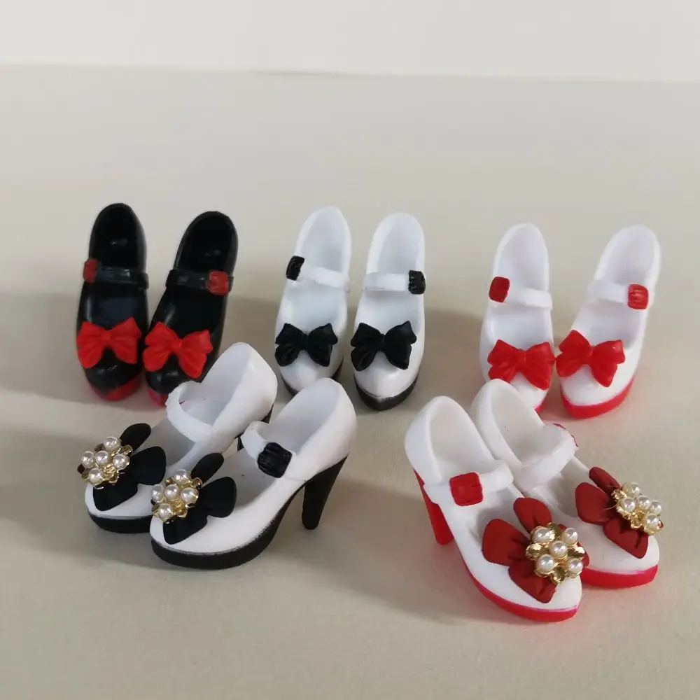 Quality DIY Shoes High Heels Cute Multicolors Original Doll Shoes Doll Accessories Super Model Shoes for 1/6 BJD 30cm Dolls