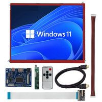 9.7-inch 4:3 2K HD LCD Screen DIY Driver Board Kit,2048x1536,HDMI-Compatible PC Auxiliary display/sub Screen for Raspberry Pi