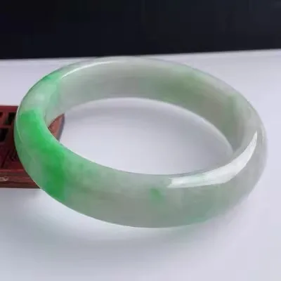 Natural Myanmar Jade 54mm-62mm bracelet exquisite princess bracelet to send girlfriend to send mother Hetian jade