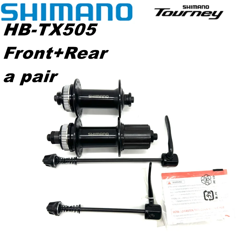 Shimano TOURNEY TX505 Front Rear Freehub 8 9 10 SPEED MTB Mountain Bike Center Lock 32 Hole Disc Brake HB FH