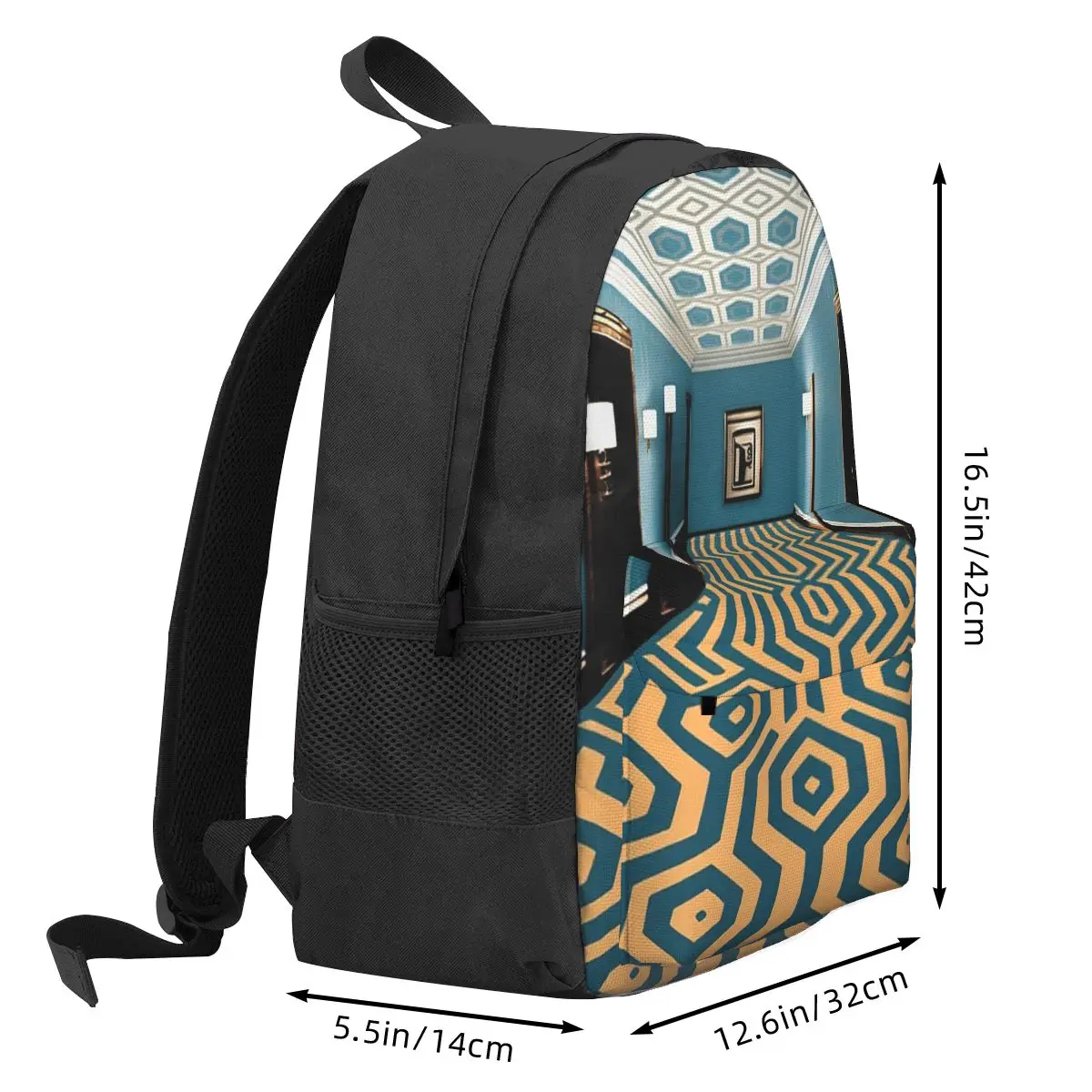 Horror Inspired Phone Case Backpack Hot Sale Daypack Large Capacity Boys Girls BookBag School Bag Shoulder Bags for Men Women