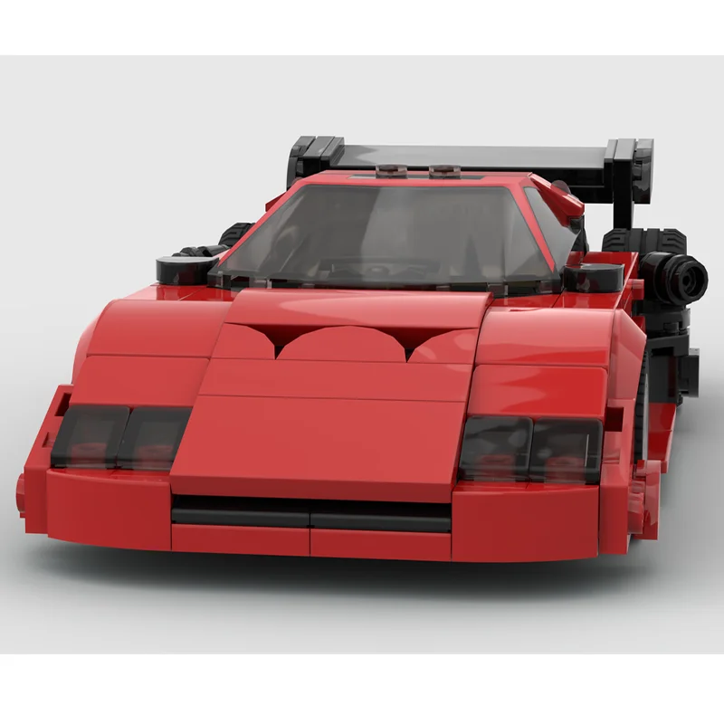 328PCSNew MOC модель автомобиля Speed Champion Super Parker спортивный автомобиль F40 DIY креативная головоломка детские строительные блоки подарок