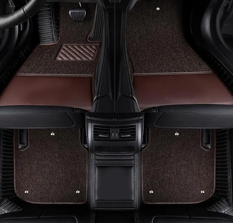 

Custom special car floor mats for Porsche Cayenne E3 2026-2019 Best quality waterproof double layers carpets for Cayenne 2025