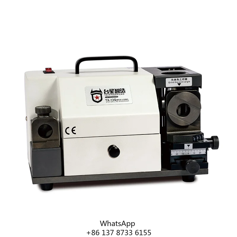 TXMC TX-13Q High Efficiency Step Drill Bit Grinder Machine 4-14mm Thin Plate Sharpening