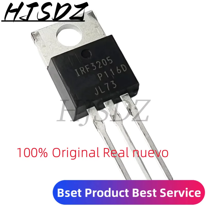10PCS - 100PCS 100% Real Original New IRF3205  Big Chip Imported Mosfet Transistors Inverter IRF3205PBF