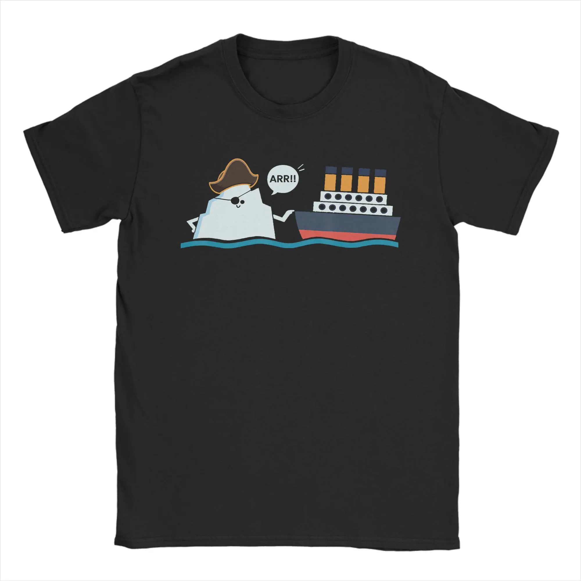 Men Women T-Shirt Titanic Funny Titanic Iceberg Pirate Boop Parody T Shirts Harajuku  Summer Tees Aesthetic Tops Gift Idea
