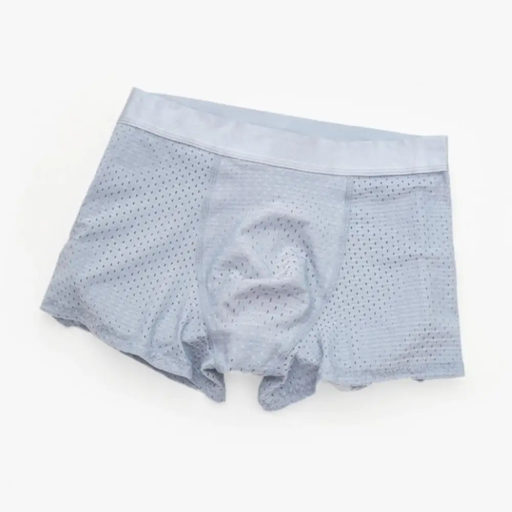 

Men Butt Lift Boxer Briefs Solid Color Fake Butt Shorts Padded Hip Buttock Enhancer Breathable Mesh Underwear 남자 박서 브리프