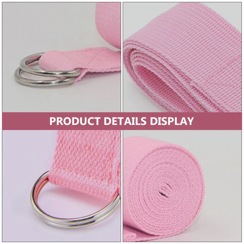 

Yoga Elastic Resistance Lightweight Portable Exercise B Polyester Cotton Straps for Women Men Gym Home Fitness