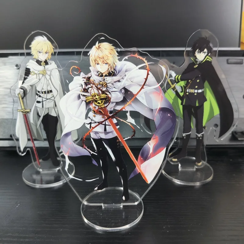 Seraph Of The End Anime Figure Yuichiro Hyakuya New Model Acrylic Double-Sided Stands Model Desk Decor Creative Gifts Hot Sale