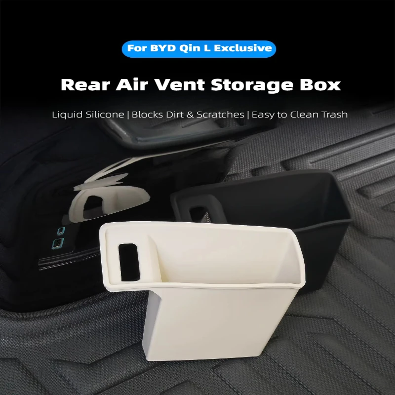 

Многофункциональный органайзер-бокс для заднего сиденья BYD Qin L DM-i 2024-2025 – Защита от ударов и упоры для хранения