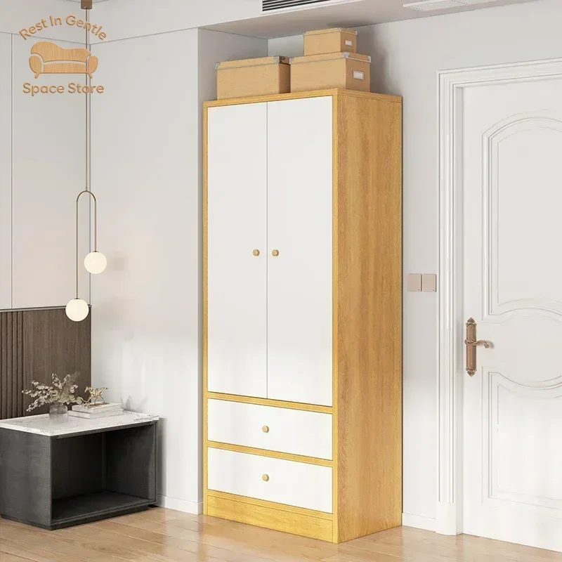 Wood Wardrobes Multifunction Storage Bedroom Designer Cupboard Clothes Drawer Vestidores Furniture