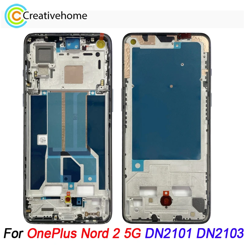 Middle Frame Bezel Plate For OnePlus Nord 2 5G DN2101 DN2103