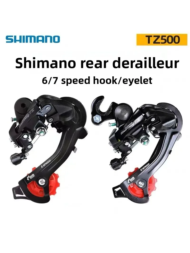 AliExpress Shimano Tourney TZ RD-TZ500 Rear Derailleur 6s 7s 18s 21s Transmission RD TZ500 MTB Bike Bicycle Derailleur Cycling Parts
