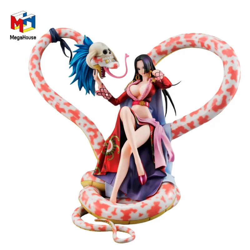 Original Genuine MegaHouse POP MAX One Piece Boa Hancock Pirate Empress PVC Anime Figure Model Collection Toy Gift for Friends