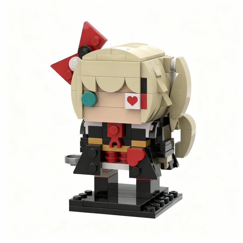 

181pcs MOC Akai Haato Brickheadz Model Building Blocks Construction Toy Christmas Gifts DIY Creative Idea Education Assemble