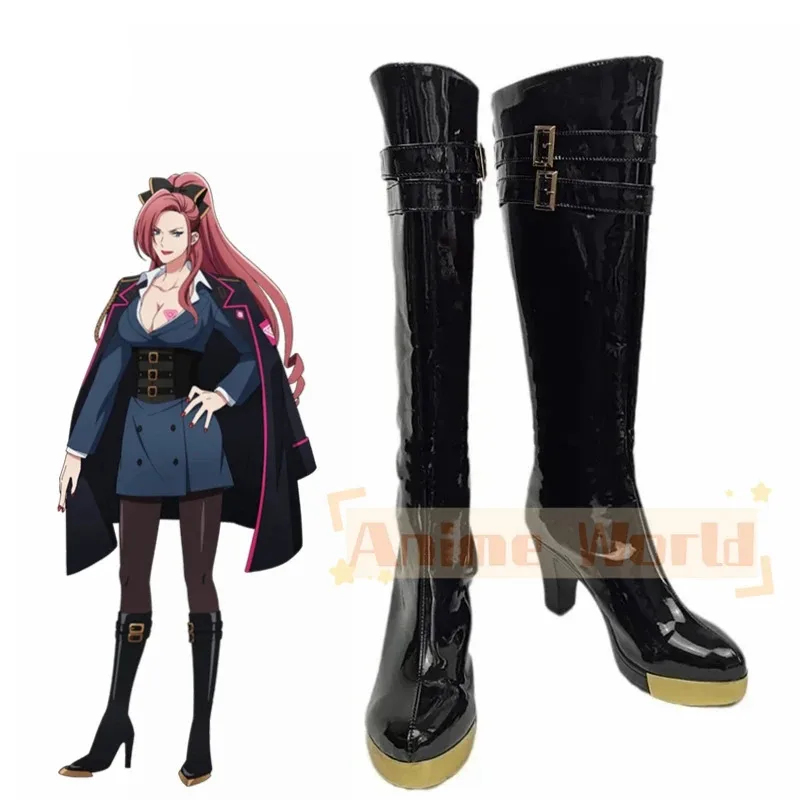 

Hypnosis Microphone Division Rap Battle DRB Kadenokoji Ichijiku Cosplay Shoes Party Accessory Custom Made Boots