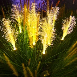 LED Reed Light Lamp Solar Garden Lights Outdoor Waterproof Christmas Yard Lawn Garden Wedding Party Decoration Lawn Lamp